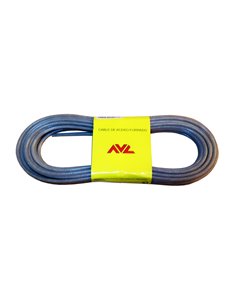 AVL CABLE ACERO 3.5 MM PLASTIFICADO SEMITRANSPARENTE   10 MTS