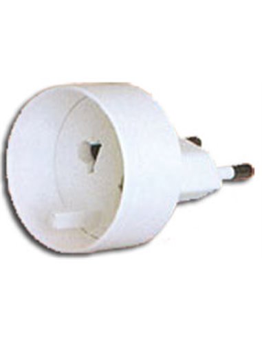ELECTRICIDAD ADAPTADOR VIAJE BIPOLAR 10A-250V REF  11000-50400