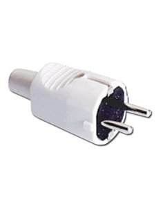 ELECTRICIDAD CLAVIJA BIPOLAR CON TT PVC BLANCA BLIST 12010-50306