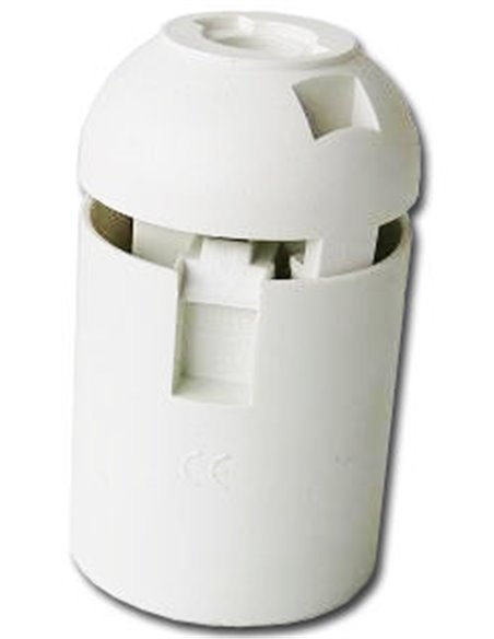 ELECTRICIDAD PORTALAMPARAS E-27 BLANCO BLISTER 15001-60504