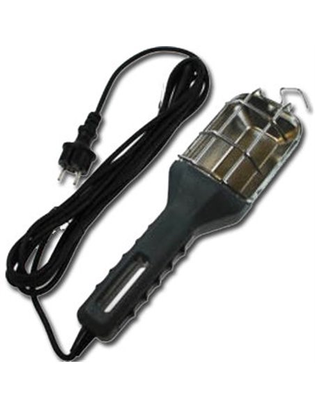 ELECTRICIDAD LAMPARA PORTATIL E-27 60 W+5 MT.CABLE BOLSA60700