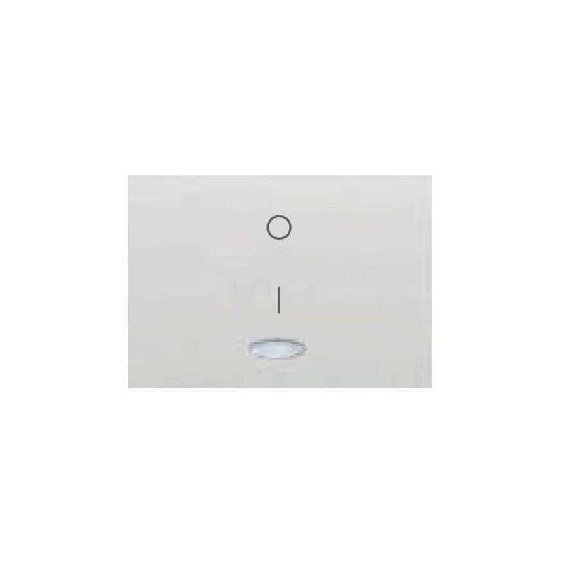 Chave para interruptor bipolar luminoso BRANCO...