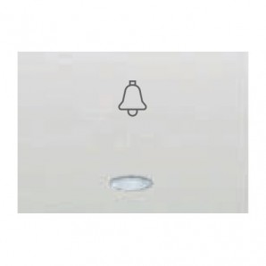 Tecla pulsador campana luminoso BLANCO BJC Coral 21716-L