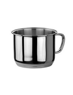 POTE INOXIDABLE FORMA 14 CM  ASA BAQUELITA  60204