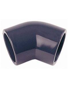 PVC  CODO HEMBRA - HEMBRA DE 20 �  45�  PR2  250021