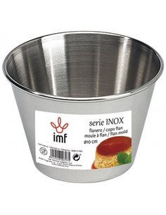 FLANERO LISO INOX  6x4,0 CM.        R/0730