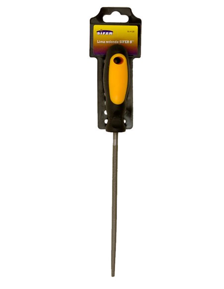 SIFER LIMA REDONDA 10" ENTREFINA CON MANGO 15-4127