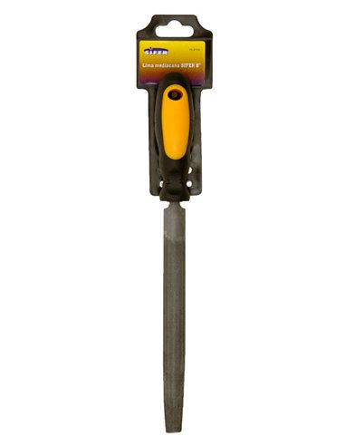 SIFER LIMA MEDIACA�A   6" ENTREFINA CON MANGO 15-4117