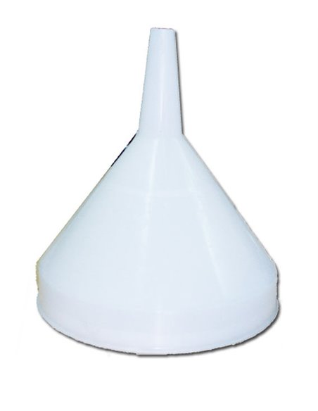 EMBUDOS PLASTICO BLANCO DE 10 CM 1/8 LITROS4738