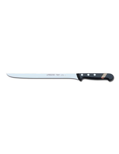 ARCOS M/POL.281904-BL CUCHILLO JAMONERO HOJA INOX PROF.280 MM.