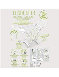 TENDEDERO ALAS RESINA REF 11070