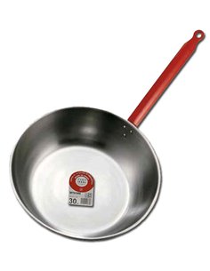 GARCIMA SARTEN PULIDA HONDA CON MANGO 30 CM  10430