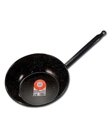 GARCIMA SARTEN ESMALTE HONDA CON MANGO 32 CM  20432