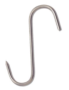 GANCHOS CARNICERO S INOX 4x100 MM  14919