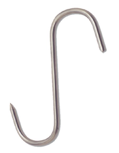 GANCHOS CARNICERO S INOX 4x100 MM  14919