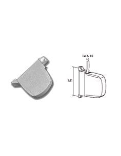 PERSIANA RECOGEDOR MINI C-14 GRIS C/GRIS70040005