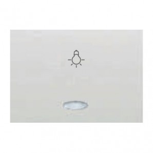 Tecla pulsador bombilla luminoso BLANCO BJC Coral 21717-L