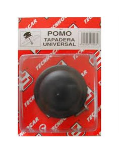 POMO TAPADERA UNIVERSAL NEGRO CON TORNILLO TECNHOGAR REF. 01443