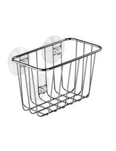 TATAY CESTILLO INOX RECTANGULAR CON VENTOSA 150x90x1006590200