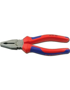 KNIPEX ALICATE UNIVERSAL 0302-160 mm MANGO PLASTICO BICOLOR