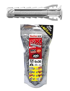 FISCHER BOLSA 240 UND TACO NYLON SX PLUS 6 X 30 568725
