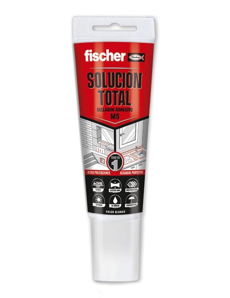 FISCHER MS TOTAL POLIMERO SELLADO/PEGADO BLANCO TUBO 80ML519030
