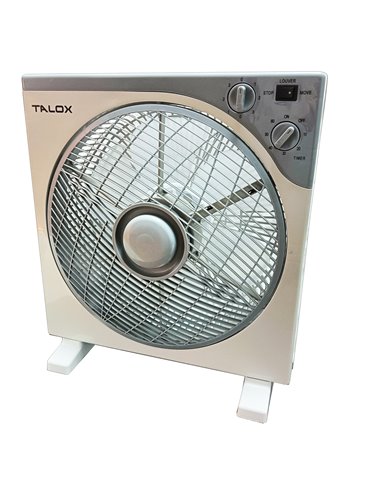 TALOX VENTILADOR BOX FAN SUELO 40 � cm 3 VELOCIDADES 50 W VLB50