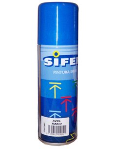 SIFER PINTURA SPRAY ESMALTE ACRILI.BRILLANTE 200ML AZUL MEDIO