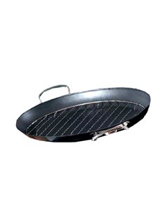 S.IGNACIO FINSTOCK  BESUGUERA ASADOR OVAL 42 TODOFUEGO TEFLON 