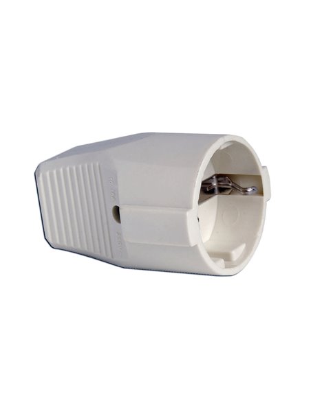 SIMON BASE MOVIL BLANCA CON TT 10/16A 250VCL125107