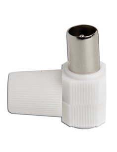 SIMON MULTIMEDIA CONECTOR TV MACHO ACODADO 9,5 MMMU730844