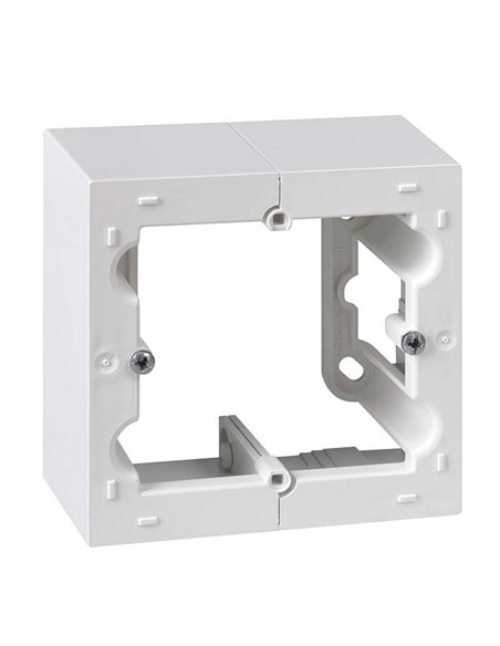 SIMON CAJA DE SUPERFICIE BLANCO SERIE 10 F1090751030
