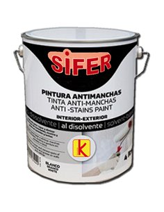 PINTURA KOLMAN ANTIMANCHA-HUMO-GRASA DISOLVEN BLANCA MATE 750 ML