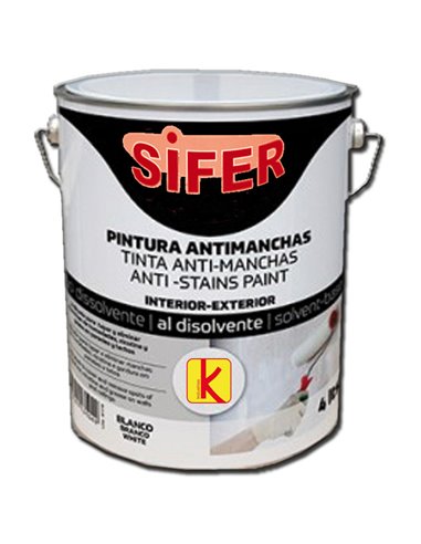 PINTURA KOLMAN ANTIMANCHA-HUMO-GRASA DISOLVEN BLANCA MATE 750 ML