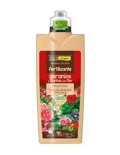 FLOWER FERTILIZANTE GERANIOS Y PLANTA FLOR 1 L ECOLOGICO 70653