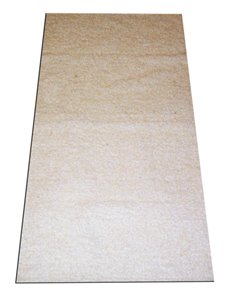 ALFOMBRA ARTESANA PELO NORMAL 70% ALGODON 60x120CRUDO NATURAL