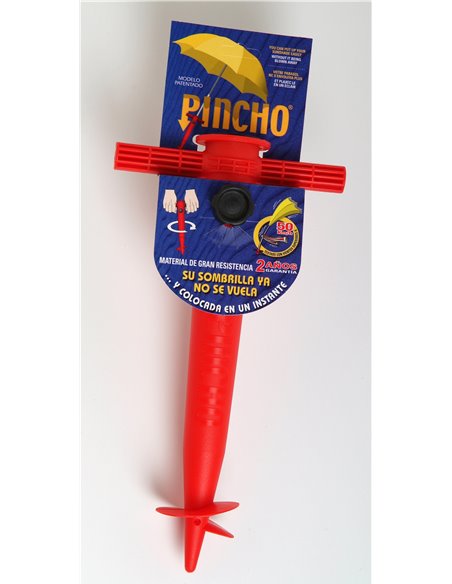 PLAYA PINCHO BASE SOMBRILLA TODO PLASTICO 32 CM400401P