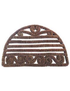 PLUVIA FELPUDO BAMBU MEDIO CIRCULO FIGURAS 63x42 CM3463