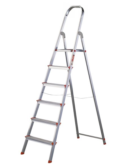 ROLSER ESCALERAS ALUMINIO DOMESTICA PLUS 6 PELDDOP004 EN131