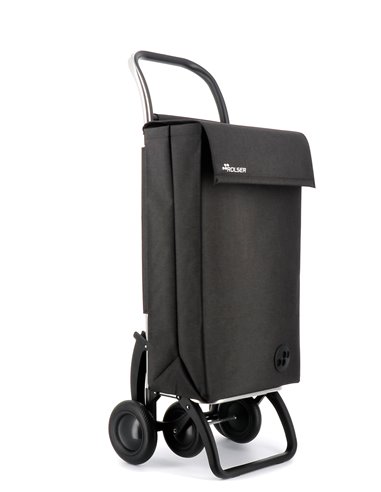 ROLSER CARRO COMPRA SBELTA TWEED4.2 4RUED-BOLSA CUAD NEGROBE014