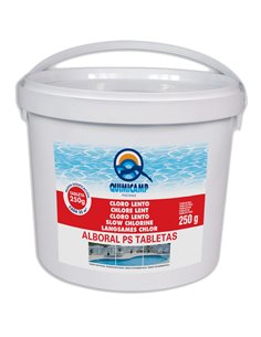 QUIMICAMP CLORO ALBORAL PS LENTO QP 20 TABLETAS 250 gr 5K201705