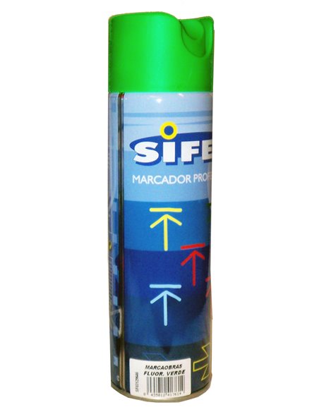 SIFER MARCADOR PROFESIONAL 500ML SECO/HUMEDO VERDESF03129646