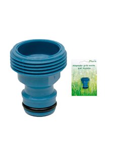 PLUVIA ADAPTADOR GRIFO MACHO  3/4 PLASTICOK7