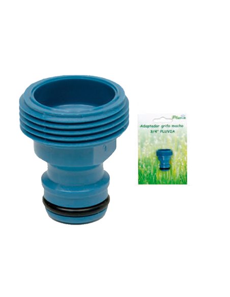 PLUVIA ADAPTADOR GRIFO MACHO  3/4 PLASTICOK7