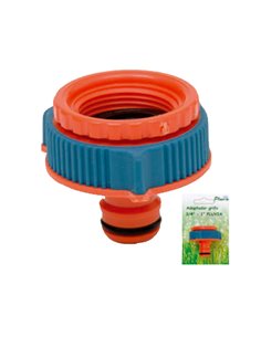 PLUVIA ADAPTADOR GRIFO HEMBRA 1/2-3/4 BIMATERIA K1412R