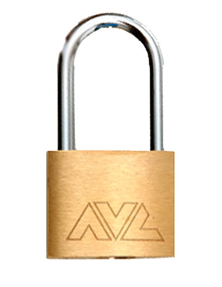 AVL CANDADO LATON ARCO LARGO 30 MM L30