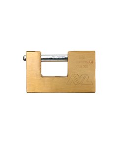 AVL CANDADO LATON RECTANGULAR 90 MM U90