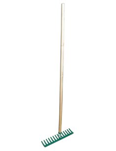 SIFER RASTRILLO JARDIN C/MANGO MADERA 14 PUAS R104L14T