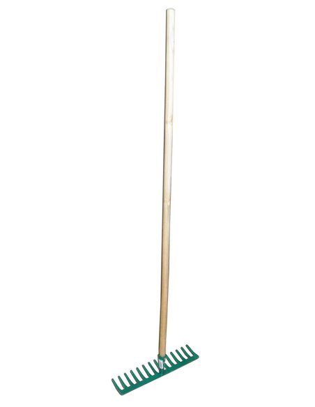 SIFER RASTRILLO JARDIN C/MANGO MADERA 14 PUAS R104L14T