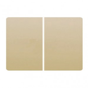 Tecla doble pulsador DORADO PERLA BJC Coral 21709-DP